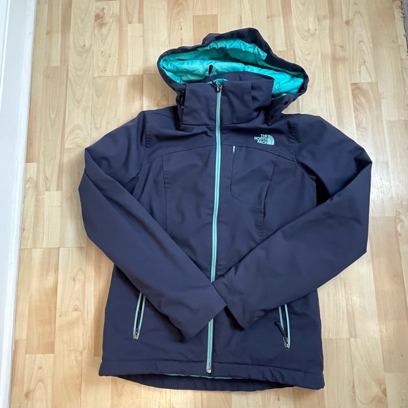 NORTH FACE Womens Blue Apex Elevation 2.0 Insulated Waterproof Jacket Sz Small - Picture 1 of 7